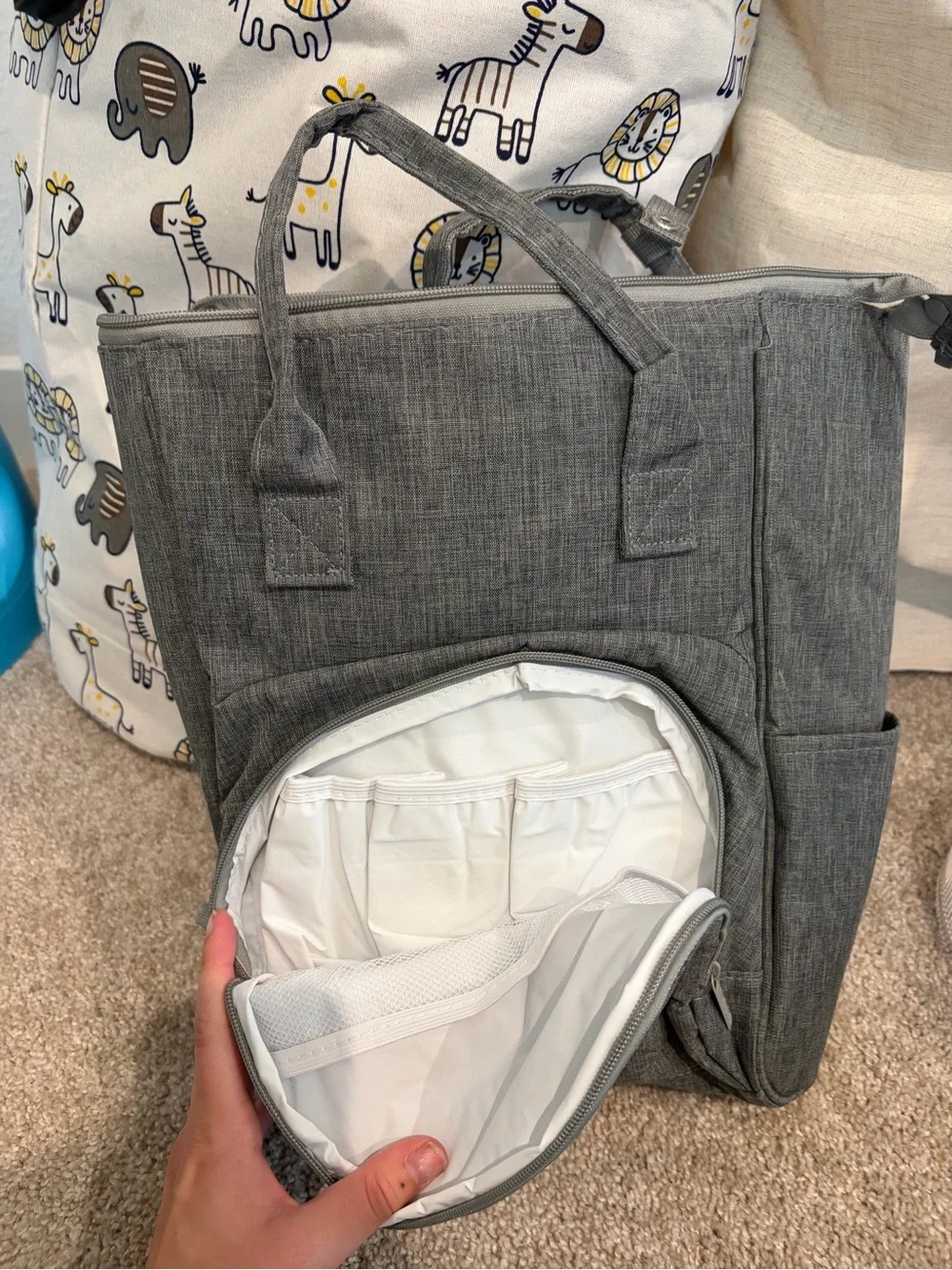 Endamil insulated diaper bag